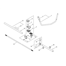 MAIN PIPE, HANDLE spare parts