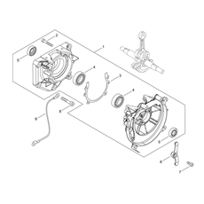 CRANKCASE spare parts