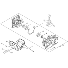 CRANKCASE spare parts