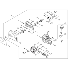 GEAR CASE spare parts