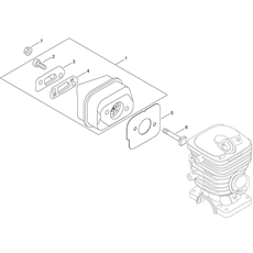 MUFFLER spare parts