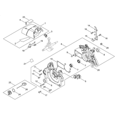 CRANKCASE spare parts