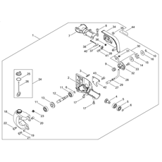 GEAR CASE spare parts