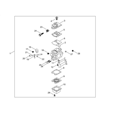 CARBURETOR spare parts