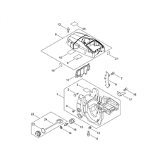 ENGINE COVER spare parts