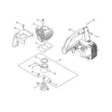 CYLINDER, PISTON, CRANKSHAFT spare parts