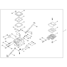 CARBURETOR spare parts