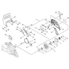 CHAIN BRAKE spare parts