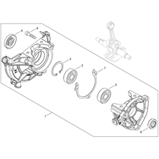 CRANKCASE spare parts