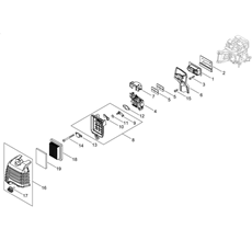 AIR CLEANER, CARBURETOR spare parts