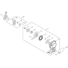 RECOIL STARTER, PULLEY spare parts