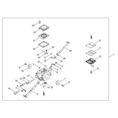 CARBURETOR spare parts