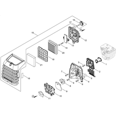 AIR CLEANER, CARBURETOR spare parts