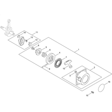 RECOIL STARTER, PULLEY spare parts