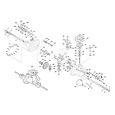TRANSMISSION UNIT ,LXHT20 spare parts