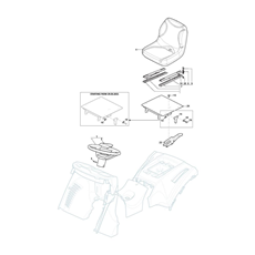 SEAT & STEERING WHEEL spare parts