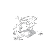 GRASS-CATCHER HIGH END - 290 LT spare parts