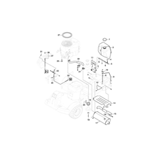 ENGINE -STIGA ST 550/600 TWIN spare parts