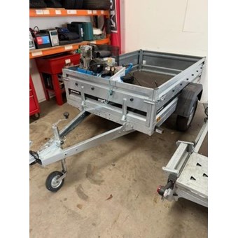 Used Martz 201 x 125cm Single Axle 750kg 6.7 x 4.1ft General Purpose Trailer