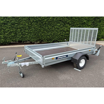 Indespension Unbraked 8' X 5' Single Axle Trailer - With Ramptail (SE07085R)