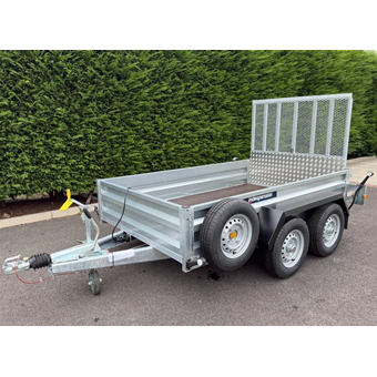 Indespension Braked 8' X 5' Twin Axle Trailer (Ramped) (GT26085R)