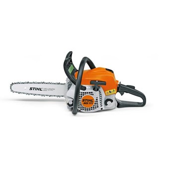 Stihl MS 171 Petrol Chainsaw, Ideal for general cutting and trimming tasks in the garden.