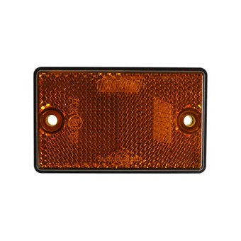 Rectangular Orange Screw in Reflector No EL040