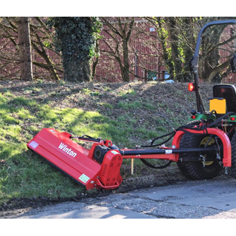 Winton WVF130 Offset Verge Flail Mower 130cm Cutting Width