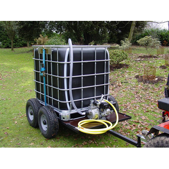 SCH 900 Litre 4 Wheeled Towed Water Unit c/w Petrol Pump (EWC(P)