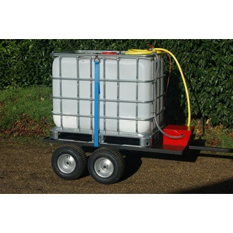 SCH 600 Litre 4 Wheeled Towed Water Unit C/W Electric Pump (WC(E)