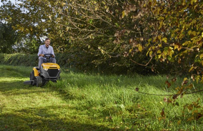 Stiga Tornado 5108 W Petrol Ride on Lawn Tractor Mower 108cm Side Discharge (2T1220481/ST2)