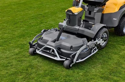 Stiga Park 500 WX Special Front Cut Mower 4WD with a 110cm Combi Cutting Deck (2F6130635/ST2)