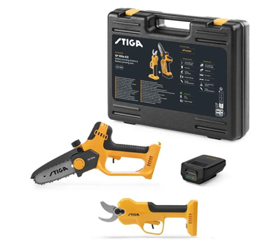 Stiga SP 100e Kit Battery Pruning Shears and Pruning Saw (257122001/ST1)