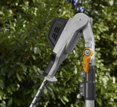 Stiga Expert SPH 900 AE Cordless Pole Hedge Trimmer with Battery Backpack Harness