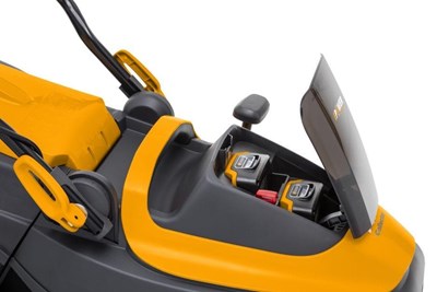 Stiga 136e Kit Cordless Battery Lawnmower with Collection (291342168/UKS)