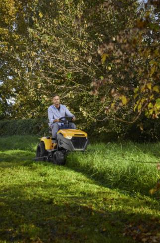 Stiga Tornado 5108 W Petrol Ride on Lawn Tractor Mower 108cm Side Discharge (2T1220481/ST2)