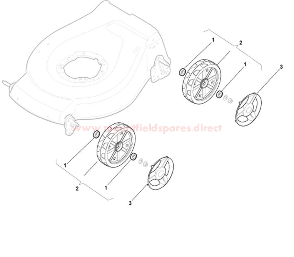 DELTA Wheels with Bearing