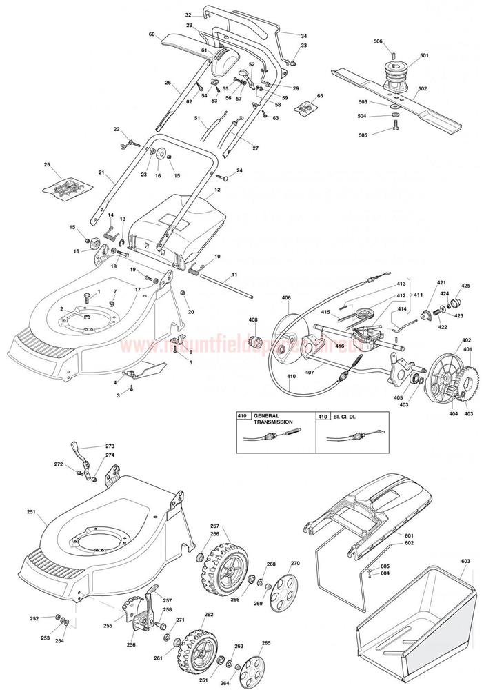 Mountfield mower spares near sales me