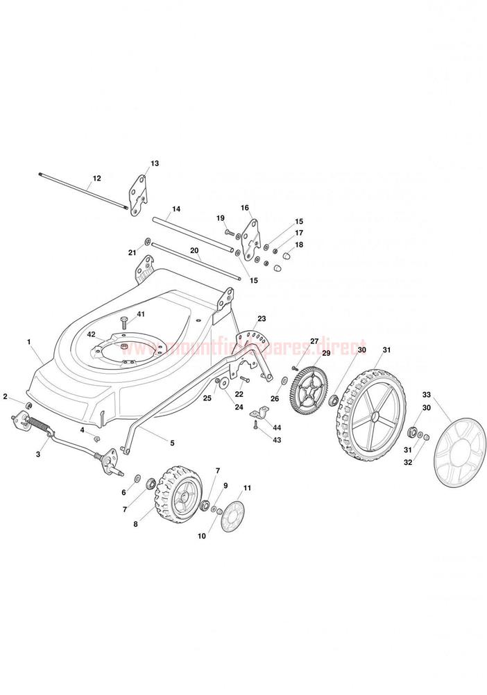 Chassis-Wheels And Height Adjusting