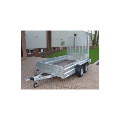 Braked 10' x 5' Indespension Twin Axle Goods Trailer GT26105 No Ramp