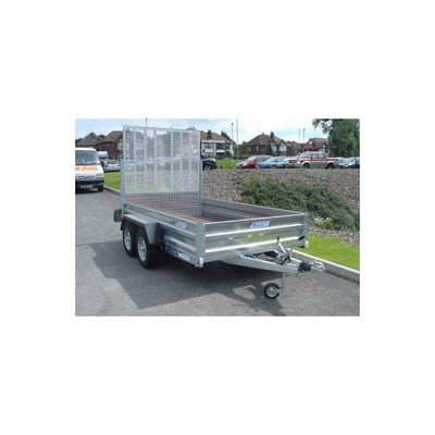 Braked 12' x 6' Twin Axle Trailer No GT26126 No Ramp