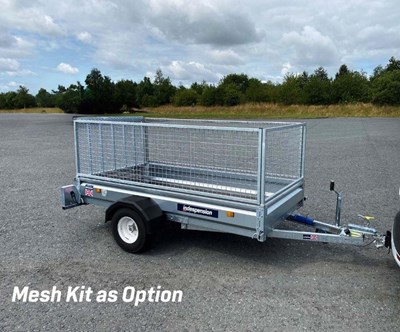 Unbraked 8' x 5' Single Axle Trailer with Ramptail No SE07085R