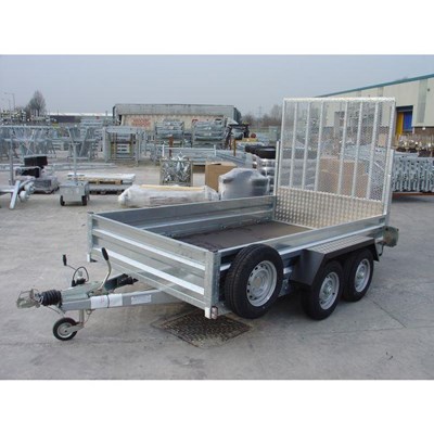 Braked 10' x 6' Twin Axle Trailer No GT26106 No Ramp