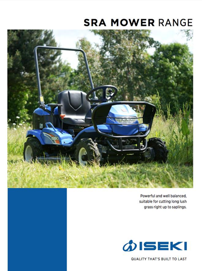 Iseki SRA Ride on Mower Range
