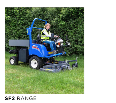 Iseki SF2 Front Cut Ride on Mower Range