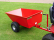 SCH Steel Tipping Dump Trailer-Wide Profile Wheels GDTT