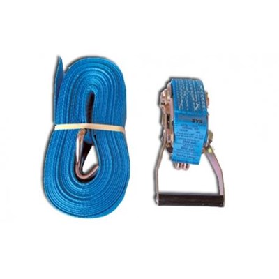 10m Strap Complete with Hooks to Hold 2500kg No LR056