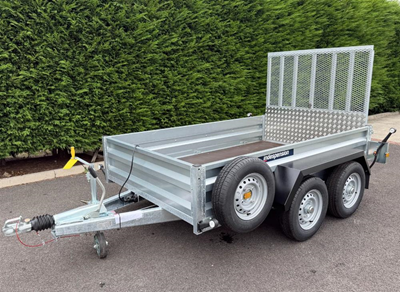 Indespension Braked 8' X 5' Twin Axle Trailer (Ramped) (GT26085R)