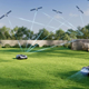 Sunseeker Elite X7 Wireless Robotic Lawn Mower. Master Every Inch of your Lawn