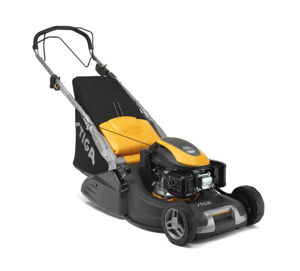 Petrol mower with roller deals